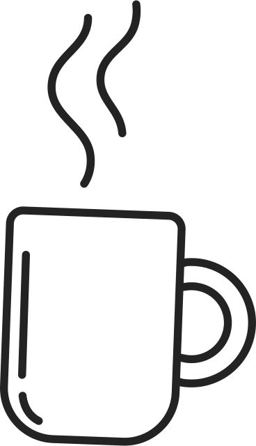coffee mug with steam PNG, SVG