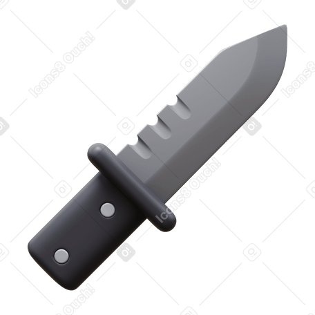 3D army knife PNG, SVG