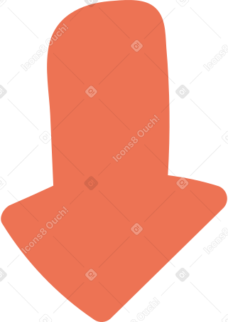 orange arrow Illustration in PNG, SVG
