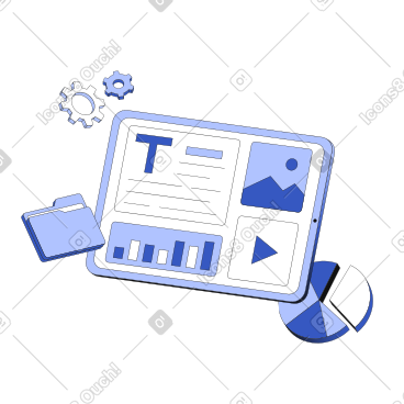 Social media and content creation PNG, SVG