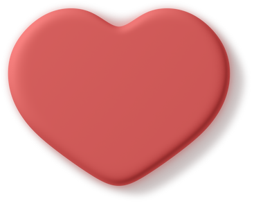 red heart icon PNG、SVG