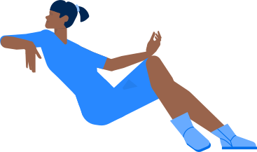 woman sitting and relaxing PNG, SVG