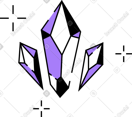 水晶 PNG, SVG