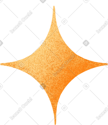 Yellow big star PNG, SVG