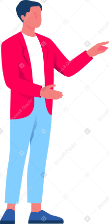 человек в куртке в PNG, SVG