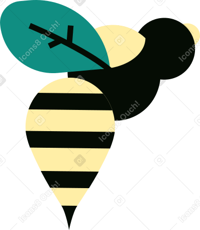 蜜蜂 PNG, SVG