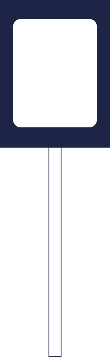 blue sign board PNG, SVG