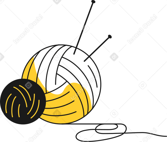 ball of thread Illustration in PNG, SVG