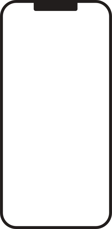 black phone frame PNG, SVG
