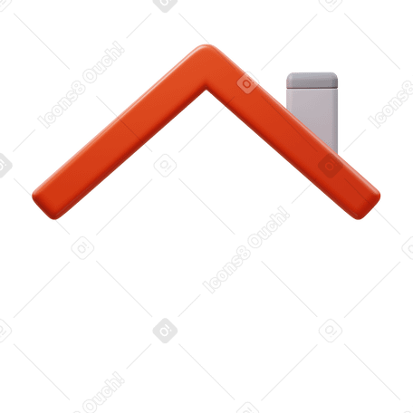 3D roofing PNG, SVG