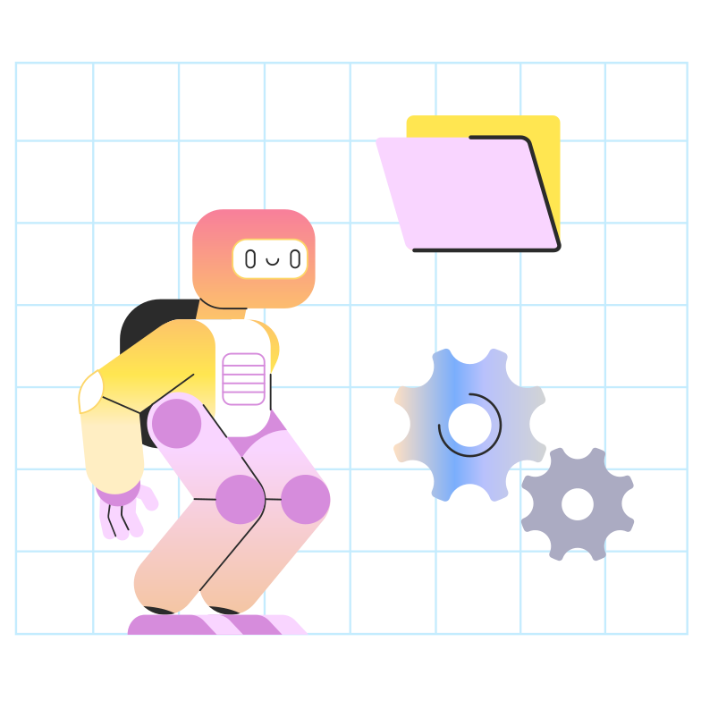 Artificial Intelligence のクリップアートイラスト イメージ Pngとsvg