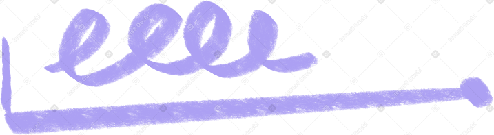 purple chart writing PNG、SVG