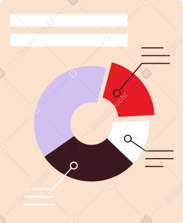 Окно круговой диаграммы в PNG, SVG