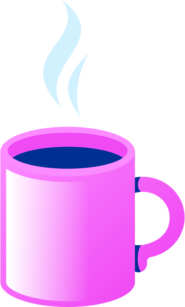 hot coffee mug PNG, SVG