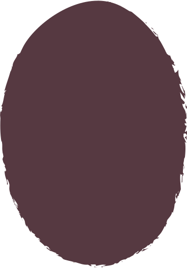 Dark brown ellipse PNG、SVG