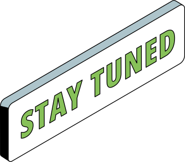 Stay tuned sign PNG, SVG
