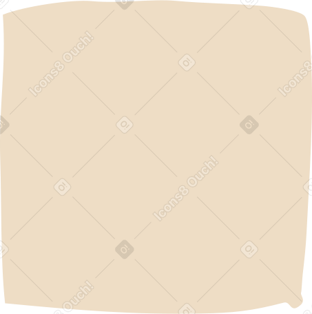 beige square PNG, SVG