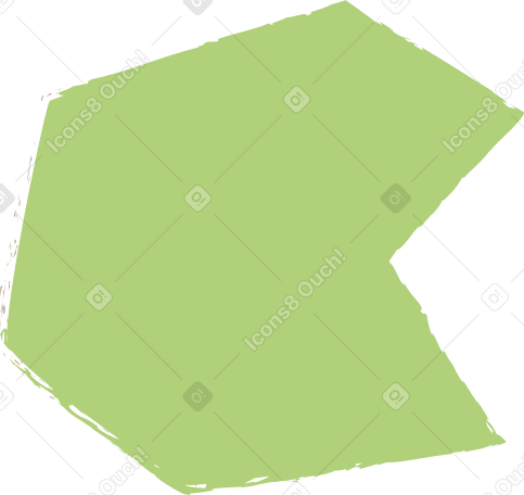 green polygon в PNG, SVG
