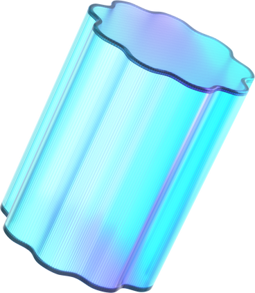 flower-shaped tube made of glass PNG, SVG