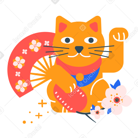 Chinese cat PNG, SVG