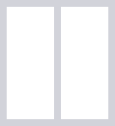 gray double sash window PNG, SVG