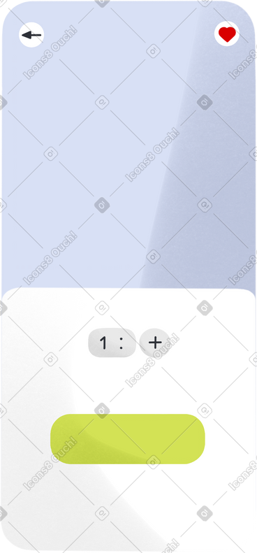 Screen mobile phone with order PNG, SVG