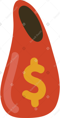 bolsa de dinero PNG, SVG