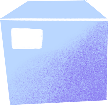 blue box PNG, SVG