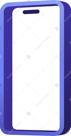 empty smartphone PNG, SVG
