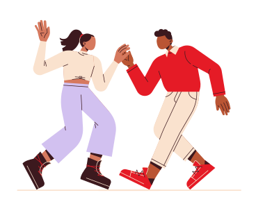Man and woman dancing PNG, SVG