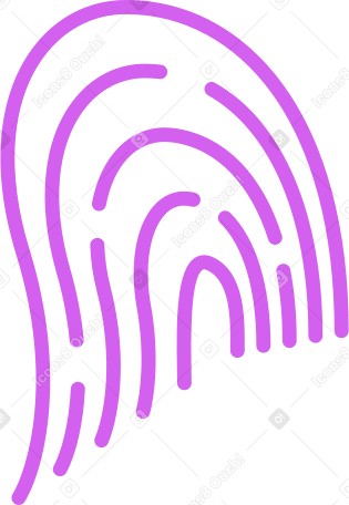 huella dactilar PNG, SVG
