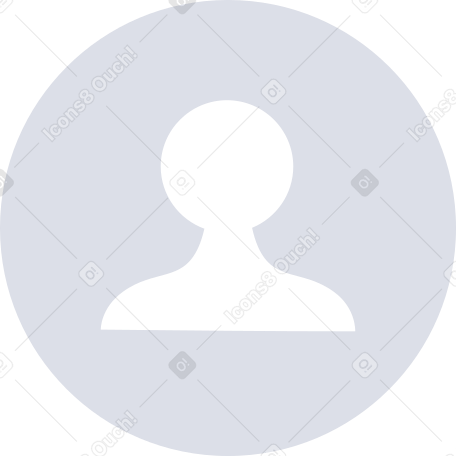 contact button gray icon PNG, SVG