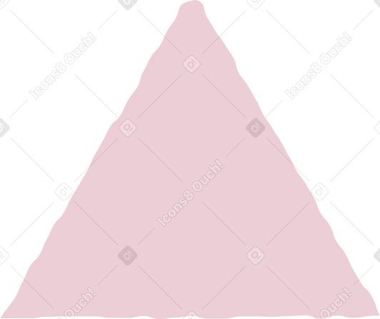 triangle pink PNG, SVG
