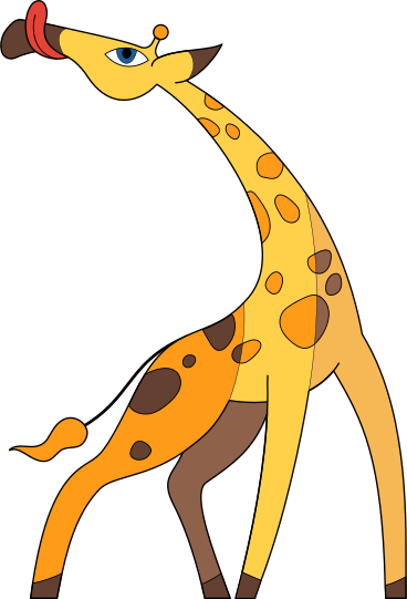 giraffe PNG, SVG