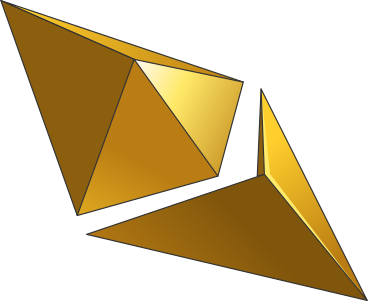 золотой логотип эфириума в PNG, SVG