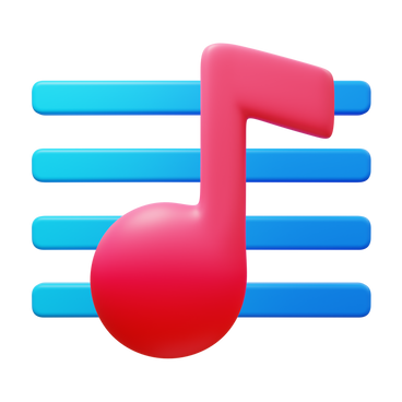 Music notation PNG, SVG