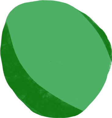 Green round bubble PNG、SVG
