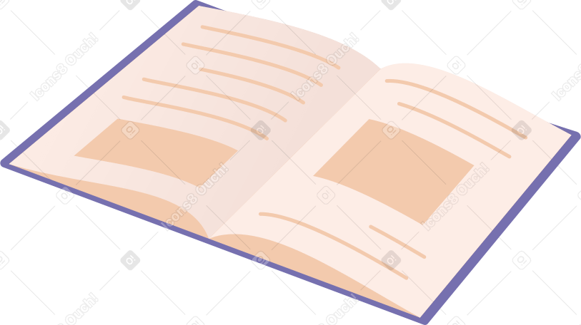 libro abierto PNG, SVG