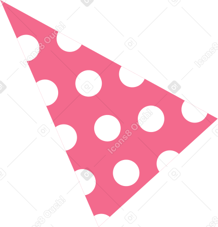 party hat Illustration in PNG, SVG