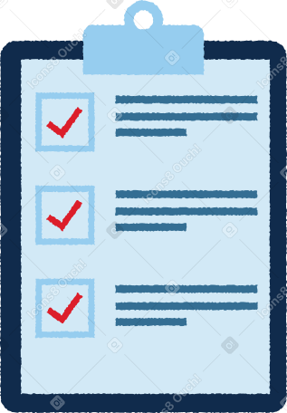 pad with a list PNG, SVG