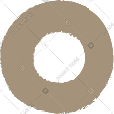 Grey ring PNG, SVG