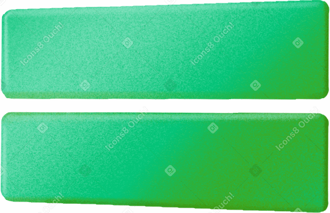 two green rectangles PNG, SVG