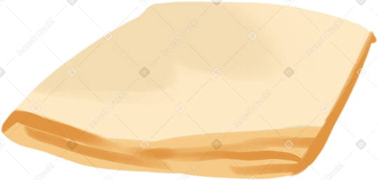 towel Illustration in PNG, SVG
