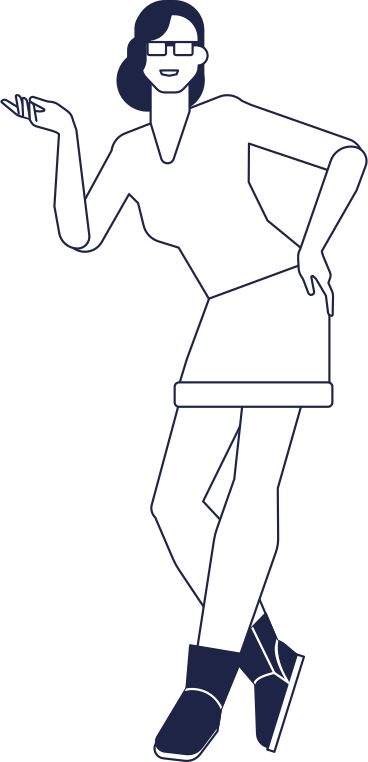 Woman holding something PNG, SVG
