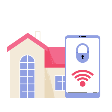 Smart house security  PNG, SVG