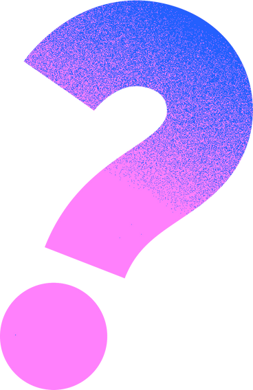 Blue question mark в PNG, SVG