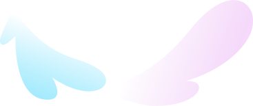 Deux nuages colorés PNG, SVG