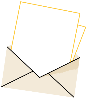 Brief mit papier PNG, SVG