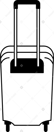 чемодан в PNG, SVG