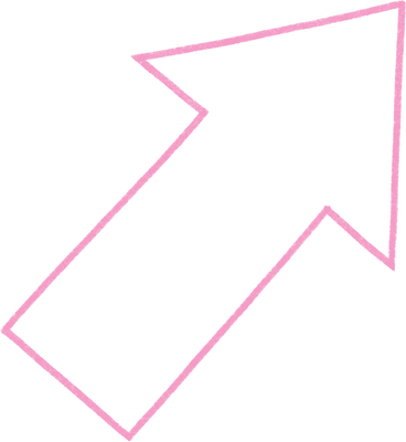 big pink arrow PNG, SVG